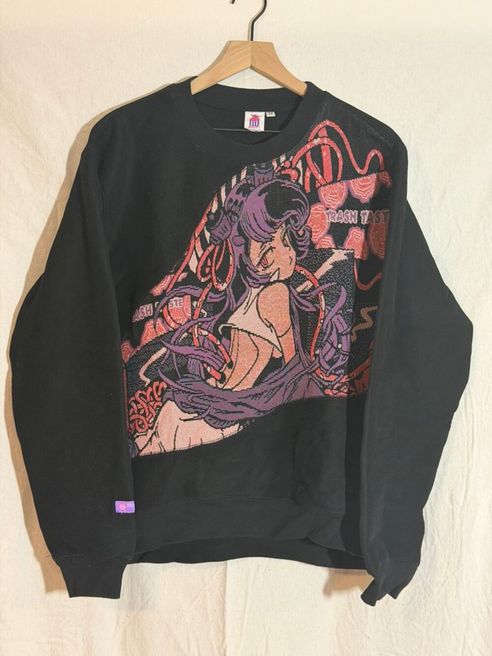 Apari X Trash Taste Embroidered Sweater Medium